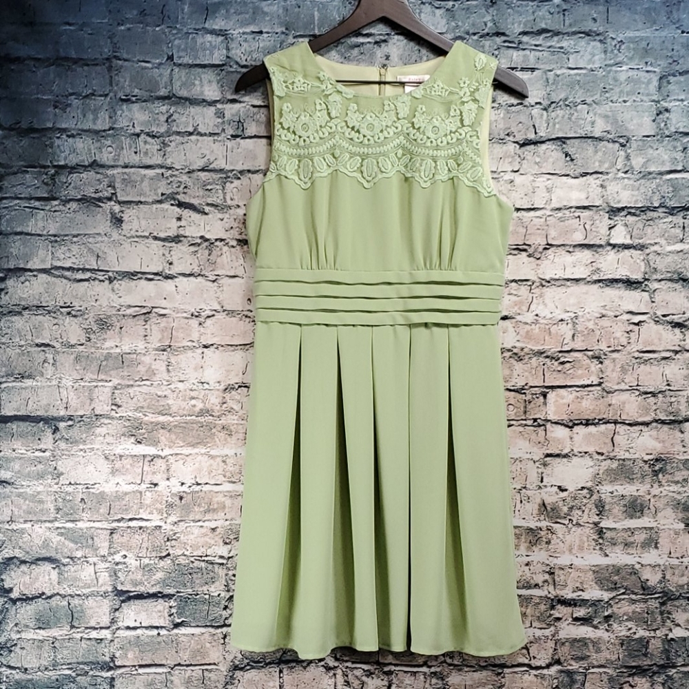 Esley | Romantic Boho Lace Fit and Flare Dress